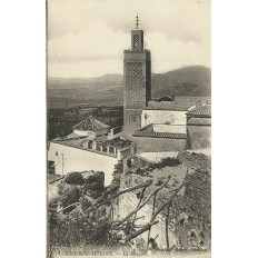 CARTE POSTALE ANCIENNE: ALGERIE ANNEES 1900. SIDI-BOU-MEDINE, LA MOSQUEE.