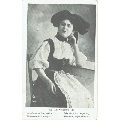 CPA - ALSACE - Alsacienne - Années 1910