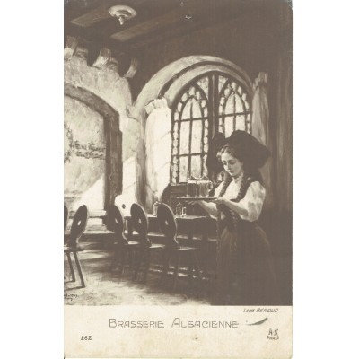 CPA - ALSACE - Brasserie Alsacienne - Années 1920
