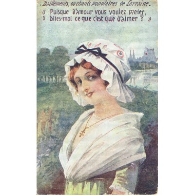 CPA - ALSACE - Serments D'Amour De Lorraine - Années 1920