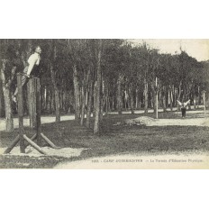 CPA - CAMP d'OBERHOFFEN - Le Terrain D'Education physique - Années 1920