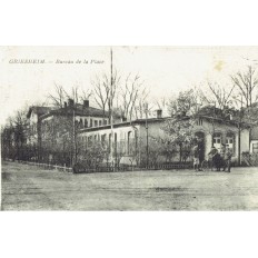 CPA - GRIESHEIM - Bureau De La Place - Années 1920