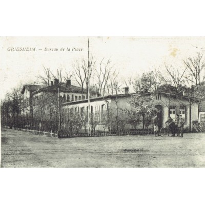CPA - GRIESHEIM - Bureau De La Place - Années 1920
