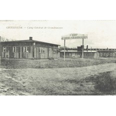 CPA - GRIESHEIM - Camp Général De Grandmaison - Années 1920