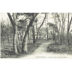 CPA - GRIESHEIM - Caserne Garnier Du Plessis - Années 1920
