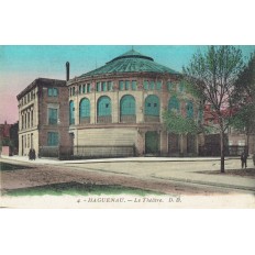 CPA - HAGUENAU - Le Théâtre D.D - Années 1920