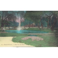 CPA - HAGUENAU - Une Vue Du Parc - Années 1920
