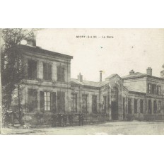 CPA - MITRY - La gare - Années 1910.