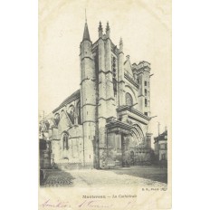 CPA - MONTEREAU - La Cathédrale - Années 1900
