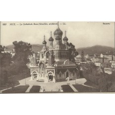 CPA - NICE, CATHEDRALE RUSSE (STOECKLIN ARCHITECTE), vers 1910.