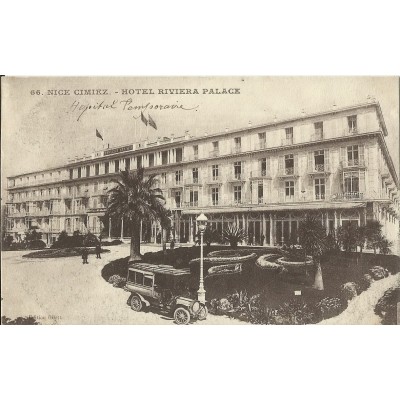 CPA - NICE, HOTEL RIVIERA PALACE, vers 1900.