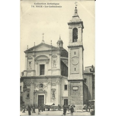 CPA - NICE, La Cathédrale, vers 1910.
