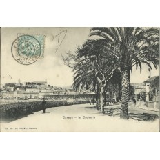 CPA - NICE, LA CROISETEE, vers 1900.