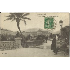 CPA - NICE, Le Jardin Albert 1er. vers 1920.