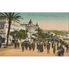 CPA - NICE, PROMENADE DES ANGLAIS. WALK OF THE BRITAINS, Années 1900.