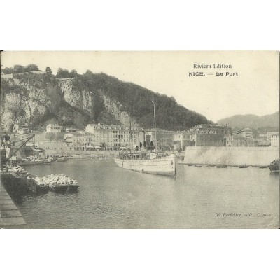 CPA - NICE,LE PORT, Années 1900.