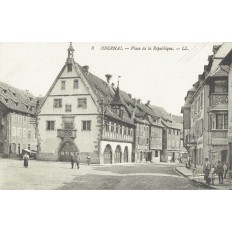 CPA - OBERNAI - Place De La République Années 1910