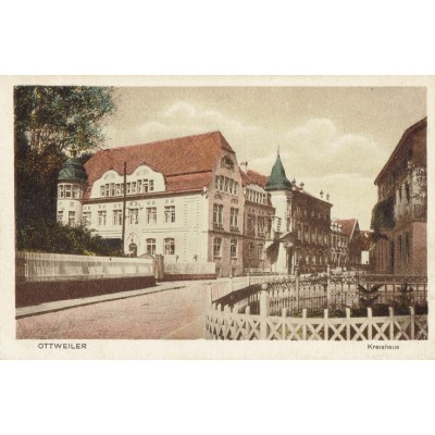 CPA - OTTWEILER - Kreishaus - Années 1930 (ALLEMAGNE). DEUTSCHLAND.