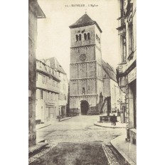CPA - SAVERNE - L'église - Années 1920