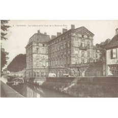 CPA - SAVERNE - Le Château & Le Canal De La Marne Au Rhin - Années 1920