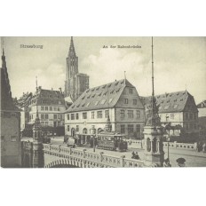 CPA - STRASBOURG - An Der Rabenbrücke - Années 1920