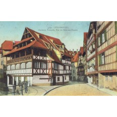 CPA - STRASBOURG - Ancienne Tannerie, Rue Du Bain Aux Plantes - Années 1930