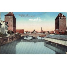 CPA - STRASBOURG - Bei Den Gedeckten Brücken - Années 1910