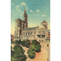 CPA - STRASBOURG - Cathédrale - Années 1920