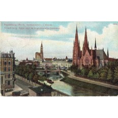 CPA - STRASBOURG - Eglise De La Garnison & Cathédrale - Années 1910
