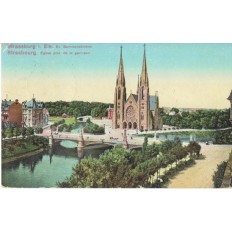 CPA - STRASBOURG - Eglise De La Garnison - Années 1910