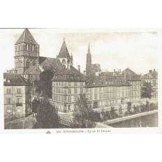 CPA - STRASBOURG - Eglise St Thomas - Années 1920