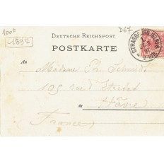 CPA - STRASBOURG - Gruss Aus Strassburg - Année 1897