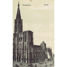 CPA - STRASBOURG - Strassburg Münster - Années 1910