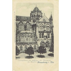 CPA - STRASBOURG - Vierungsthurm Und Sûdliches- Oder Uhenportal - Années 1910