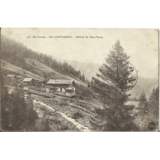 CPA: LES CONTAMINES, l'HOTEL du NANT-BORAN. Années 1910.