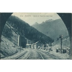 CPA: MODANE. ENTREE DU TUNNEL DU MONT CENIS. Années 1910.