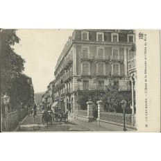 CPA: AIX-LES-BAINS. HOTEL DE LA METROPOLE ET HOTEL DU NORD. Années 1900.