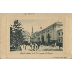 CPA: AIX-LES-BAINS. L'ETABLISSEMENT THERMAL. vers 1910.