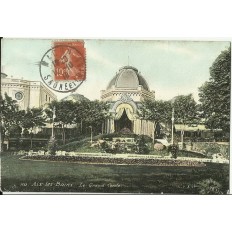 CPA: AIX-LES-BAINS. LE GRAND CERCLE (JARDIN) .Années 1910.