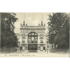 CPA: AIX-LES-BAINS. VILLA DES FLEURS. Années 1910.