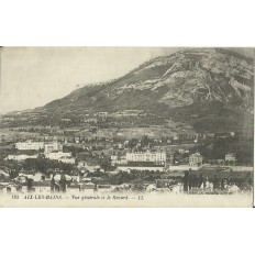 CPA: AIX-LES-BAINS. VUE GENERALE ET LE REVARD....Années 1900.