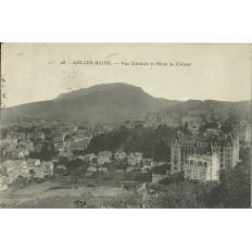 CPA: AIX-LES-BAINS. VUE GENERALE ET MONT DE CORSUET, vers 1910.