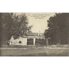 CPA: AIX-LES-BAINS.LA VILLA DES "FLEURS" LES JARDINS. Années 1910.