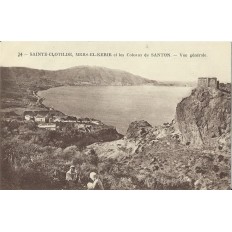 CPA: ALGERIE ANNEES 1900. SAINTE-CLOTHILDE, MERS-EL-KEBIR, COTEAUX DE SANTON.