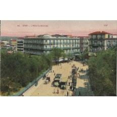 CPA: ALGERIE, ANNEES 1910. ORAN, L'HOTEL CONTINENTAL.