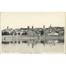 CPA: ARLES, PANORAMA VERS vers 1910.