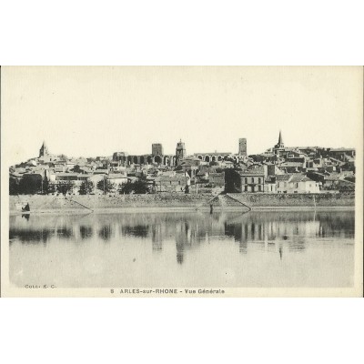 CPA: ARLES, PANORAMA VERS vers 1910.