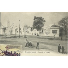 CPA: MARSEILLE, 1906 EXPOSITION COLONIALE, LE PALAIS DE LA TUNISIE.