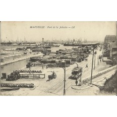 CPA: MARSEILLE, ACTIVITE AU PORT DE LA JOLIETTE, VERS 1910