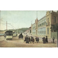 CPA: MARSEILLE, LE CHEMIN DE LA CORNICHE, ANNEES 1900.